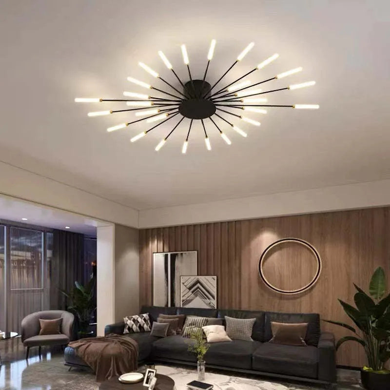 Moderne Led Plafondlamp – Elegante Verlichting En Hedendaags Ontwerp 