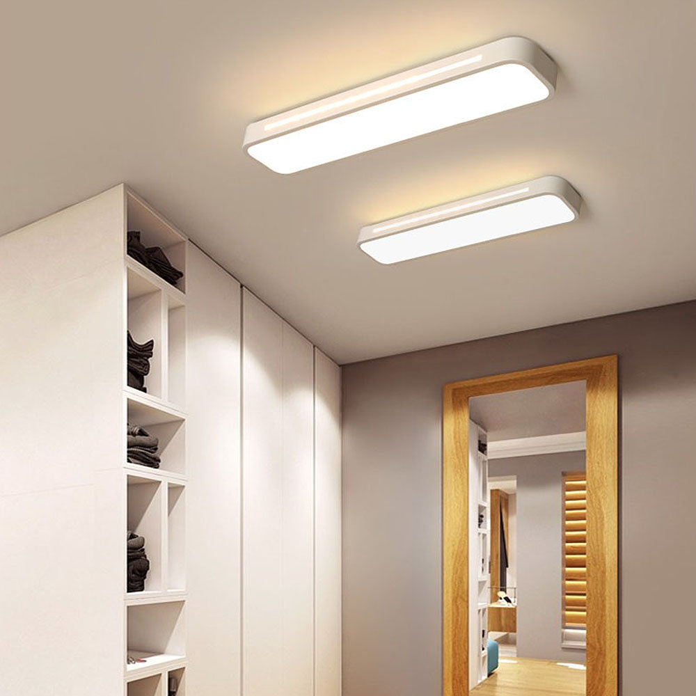 Luminária de teto LED Minimalista – Iluminação Moderna e Discreta 