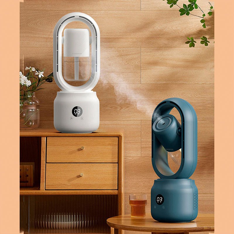 Portable Fan With Humidifier – Instant Freshness And Comfort 