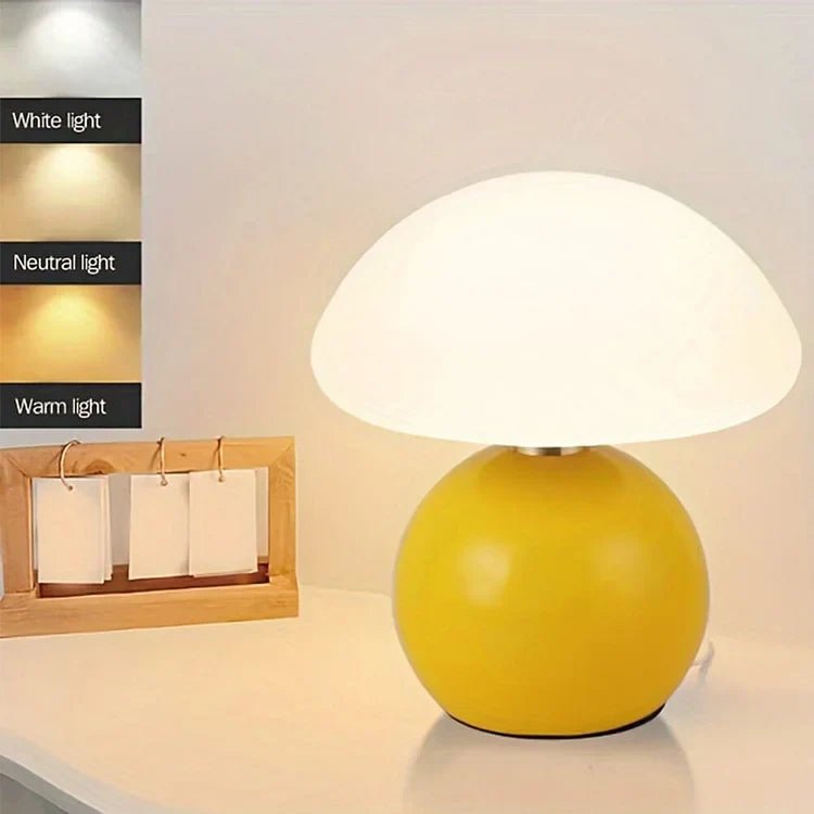 Bordslampa i form av svamp – elegans och originalitet 