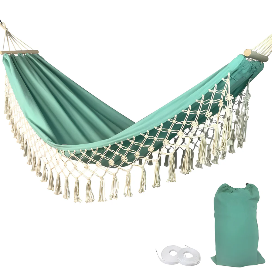 Hängematte im Boho-Stil – Stilvolle Entspannung und beruhigende Atmosphäre 