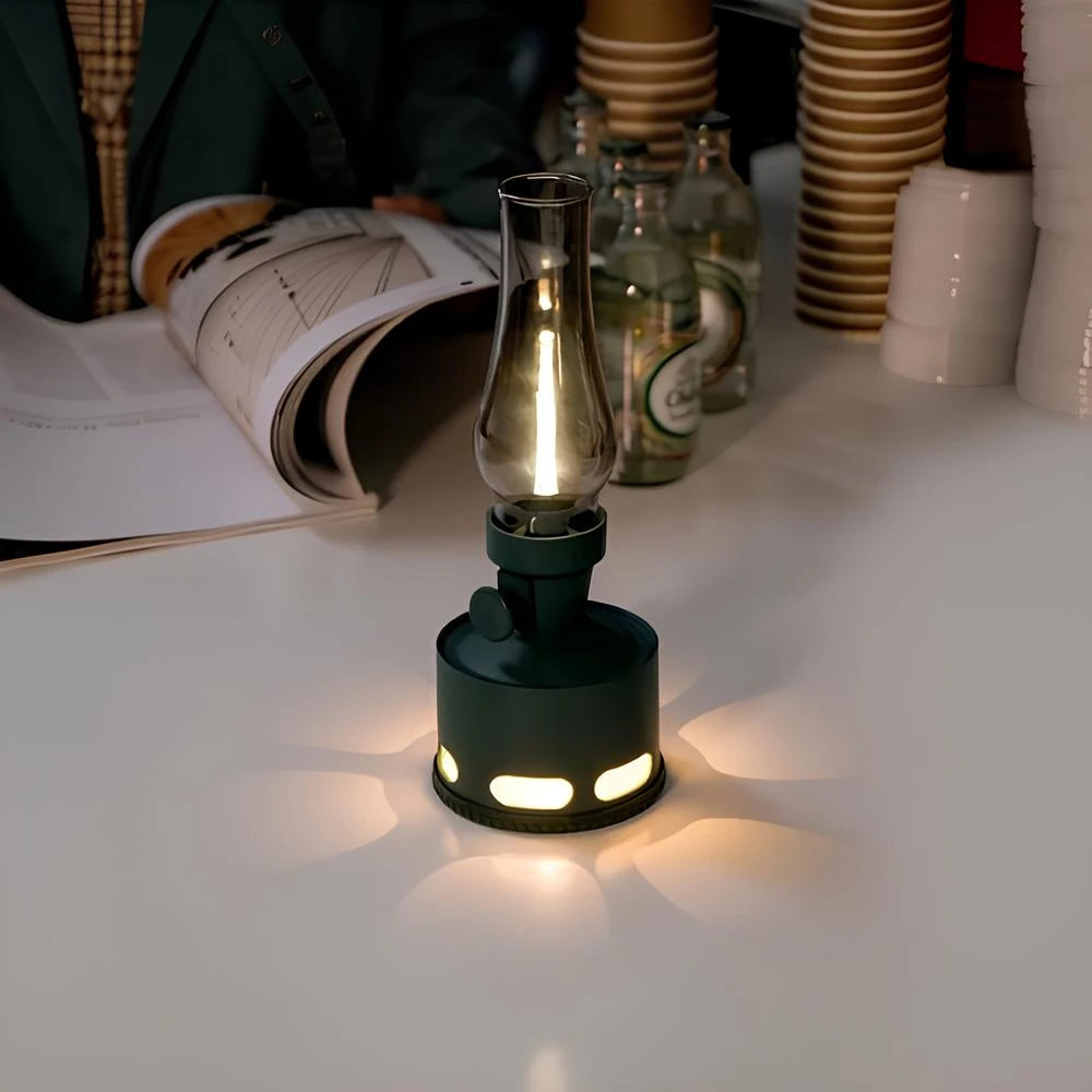 Retro LED-lanterne – Elegant dekorativ belysning 