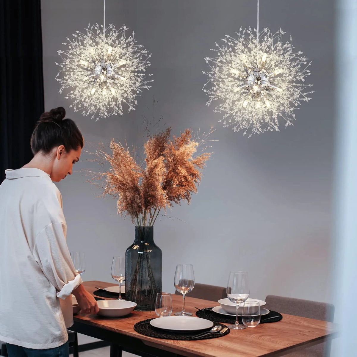 Crystal Pendant Chandelier – Timeless Elegance and Brilliance 