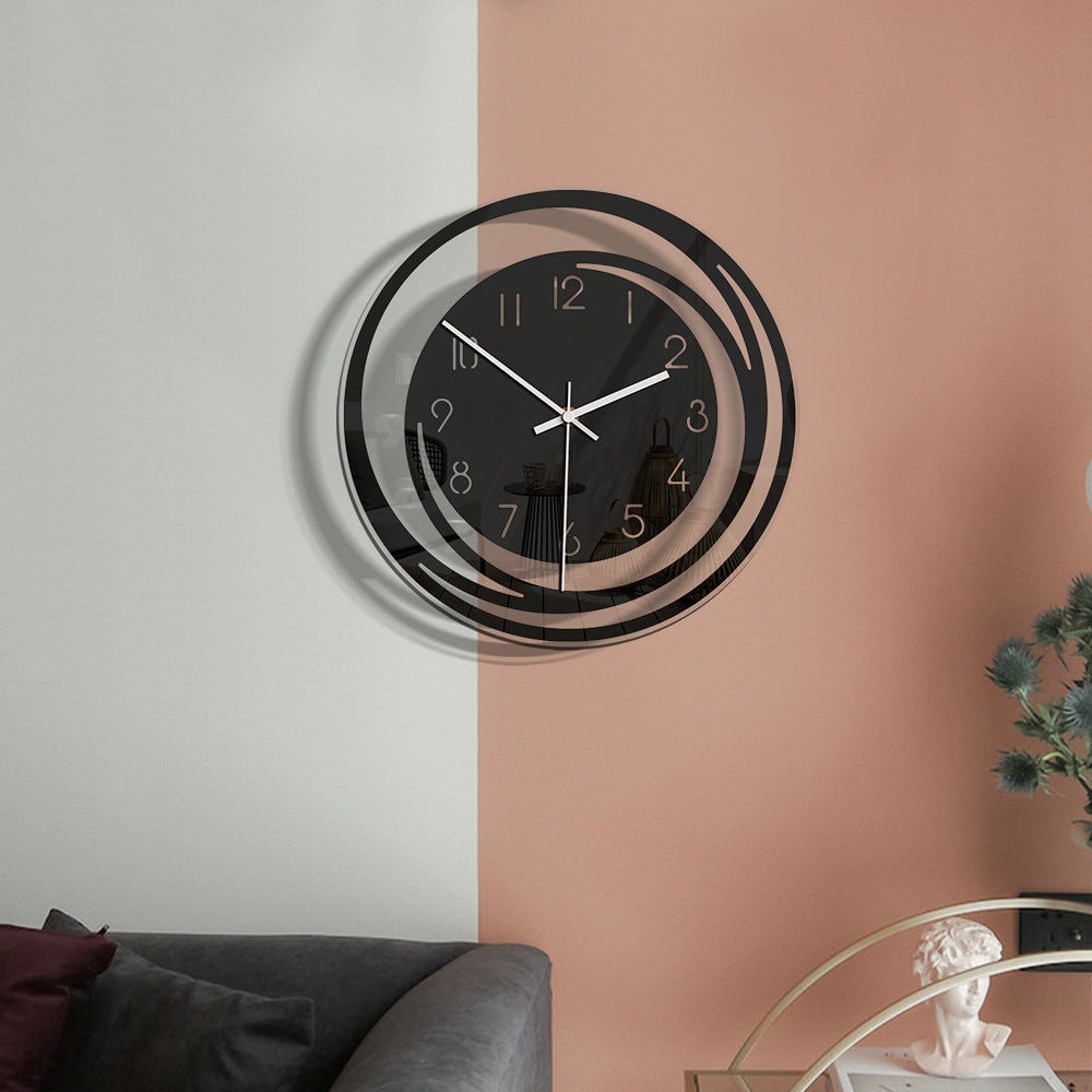 Wanduhr Silent – Moderne Eleganz und zuverlässige Präzision 