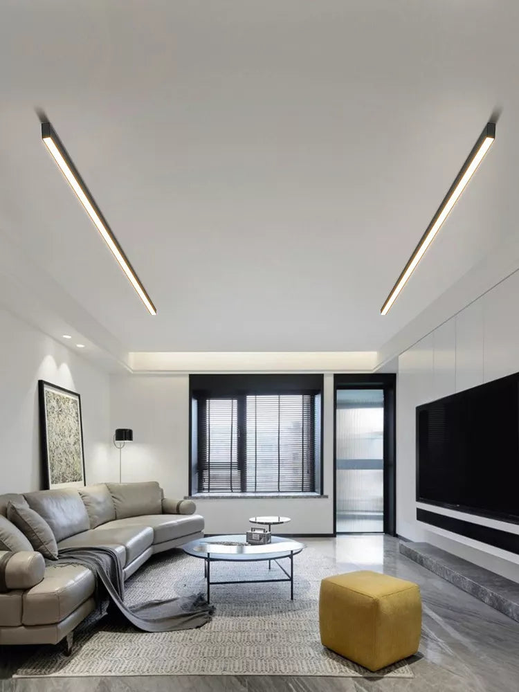 Minimalistisk LED Taklampe - Skandinavisk Design 