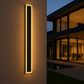 Aplique de pared exterior moderno – ideal para jardín o fachada 