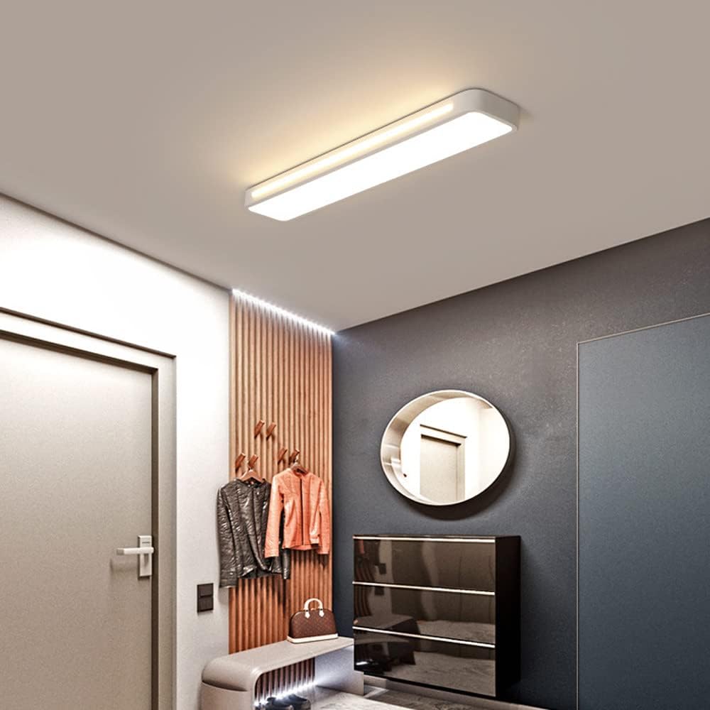 Luminária de teto LED Minimalista – Iluminação Moderna e Discreta 