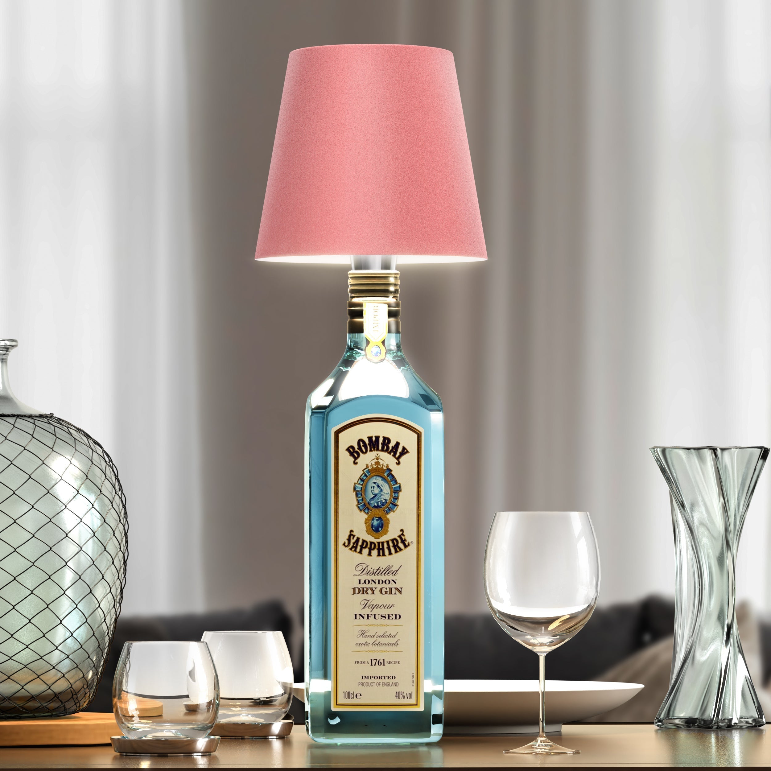 Oplaadbare LED Lamp – Transformeer Uw Flessen In Verlichting 