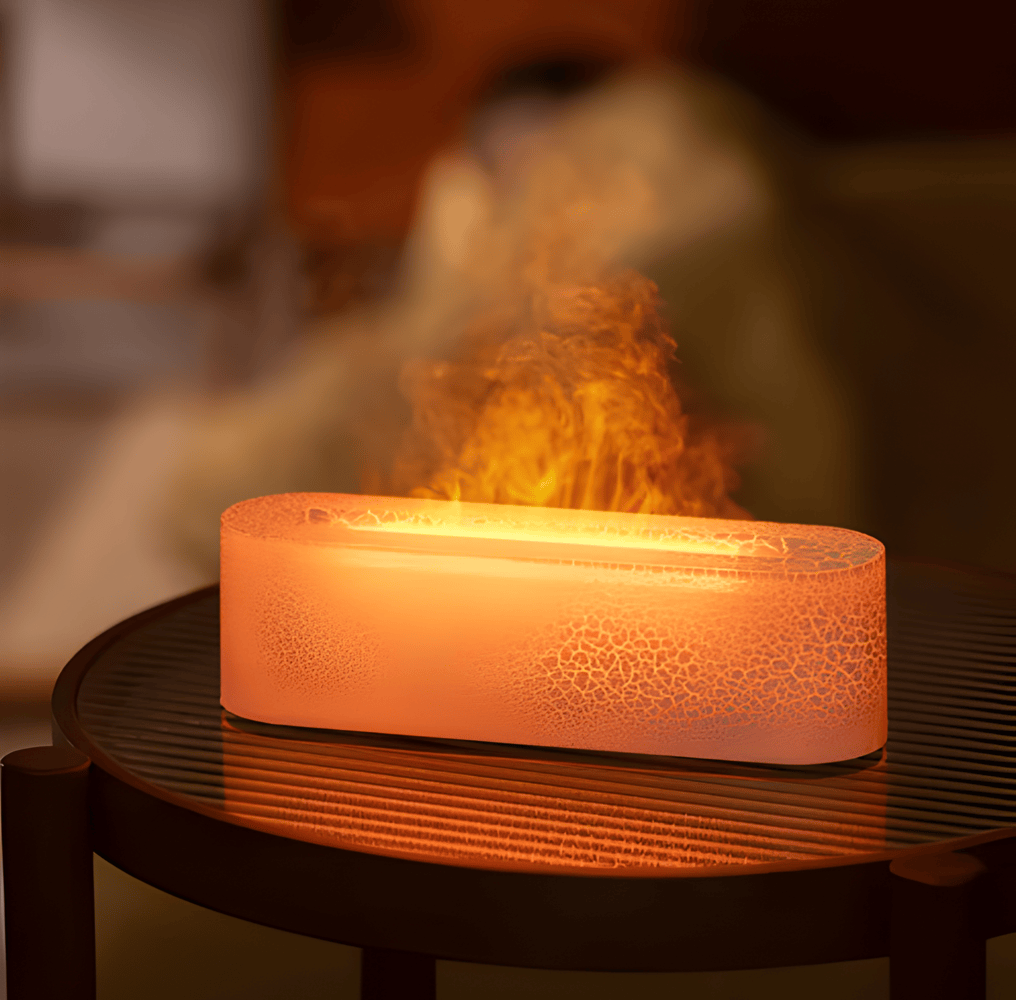 Difusor de aromas USB con iluminación LED multicolor - Atmósfera relajante y bruma ligera