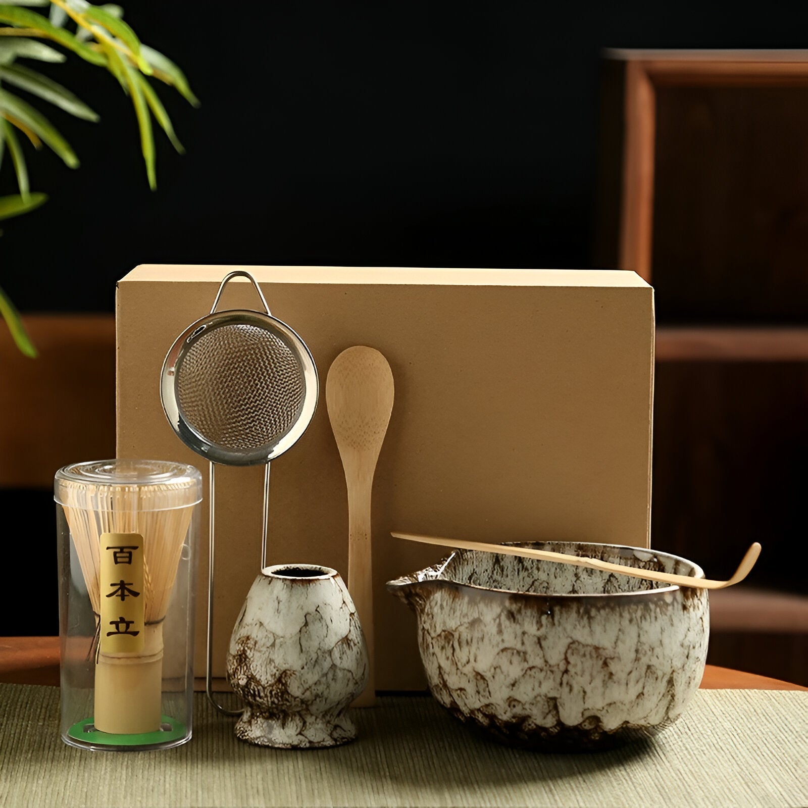 Set De Préparation Matcha 6 Pièces — Élégance Artisanale Et Goût Raffiné