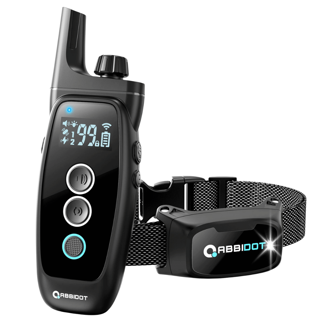 Collier De Dressage Pour Chien – Télécommande LED Et Portée 1000 m