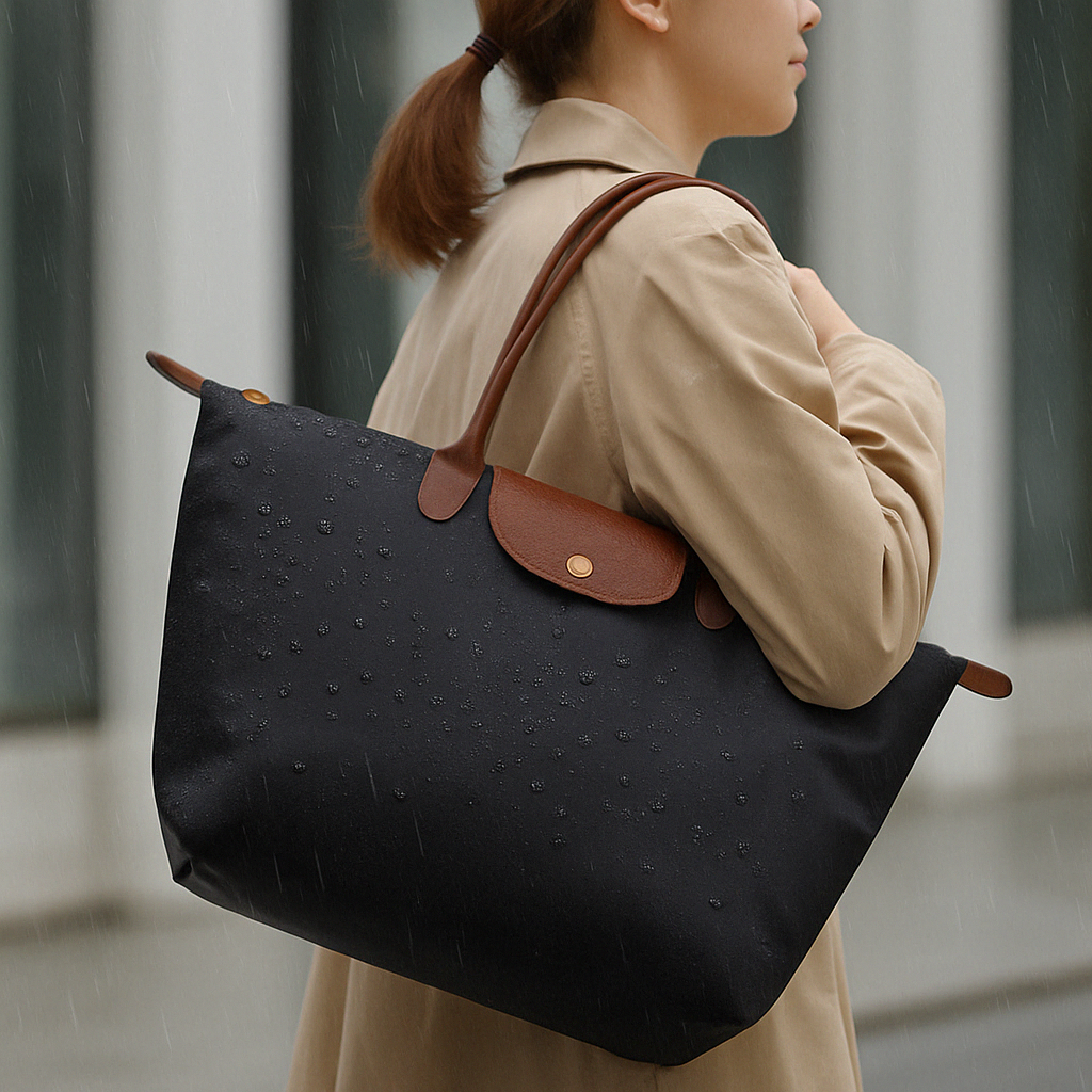 Bonito | Bolsa de Mano Impermeable – Diseño Sutil y Acabados Cuidados 