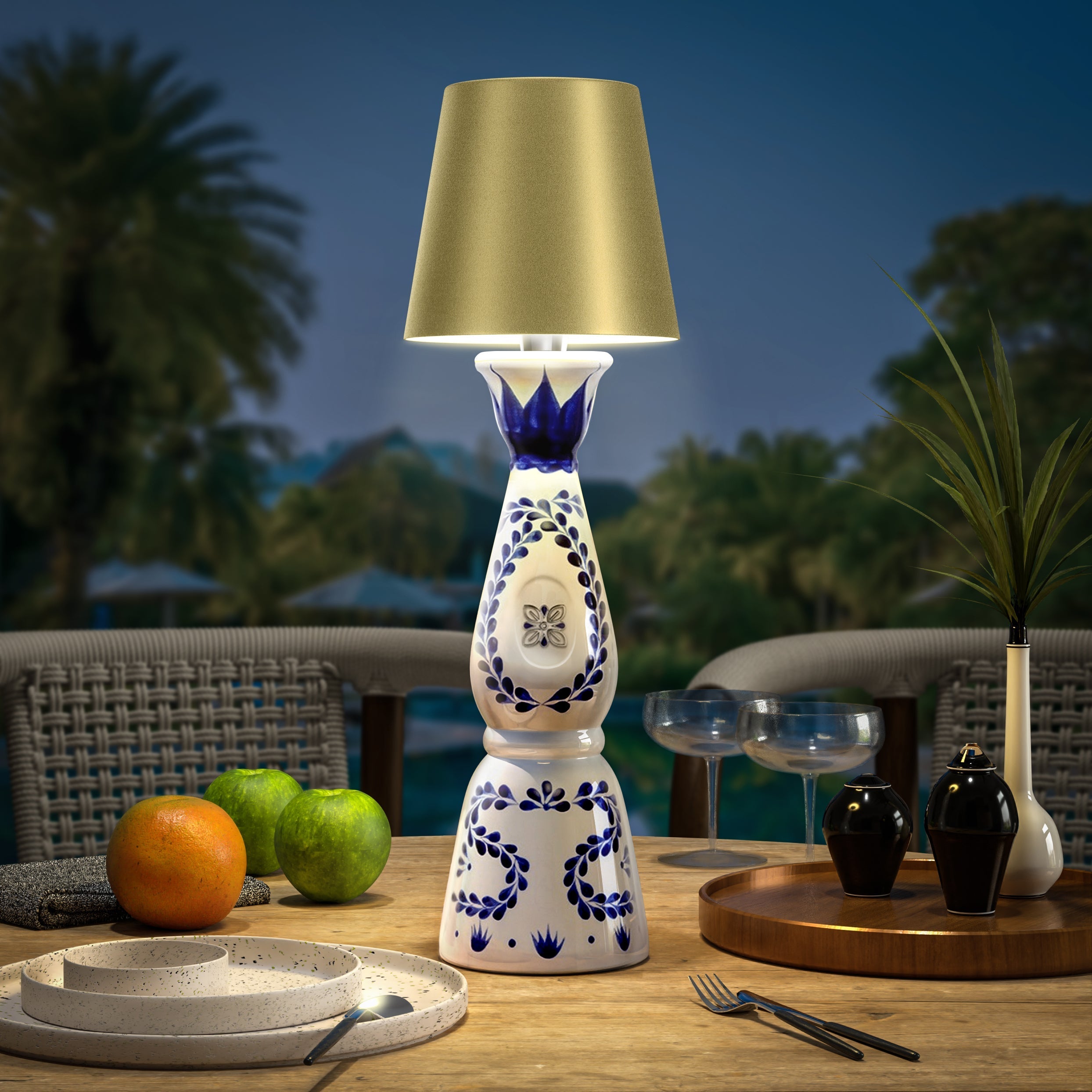 Oplaadbare LED Lamp – Transformeer Uw Flessen In Verlichting 