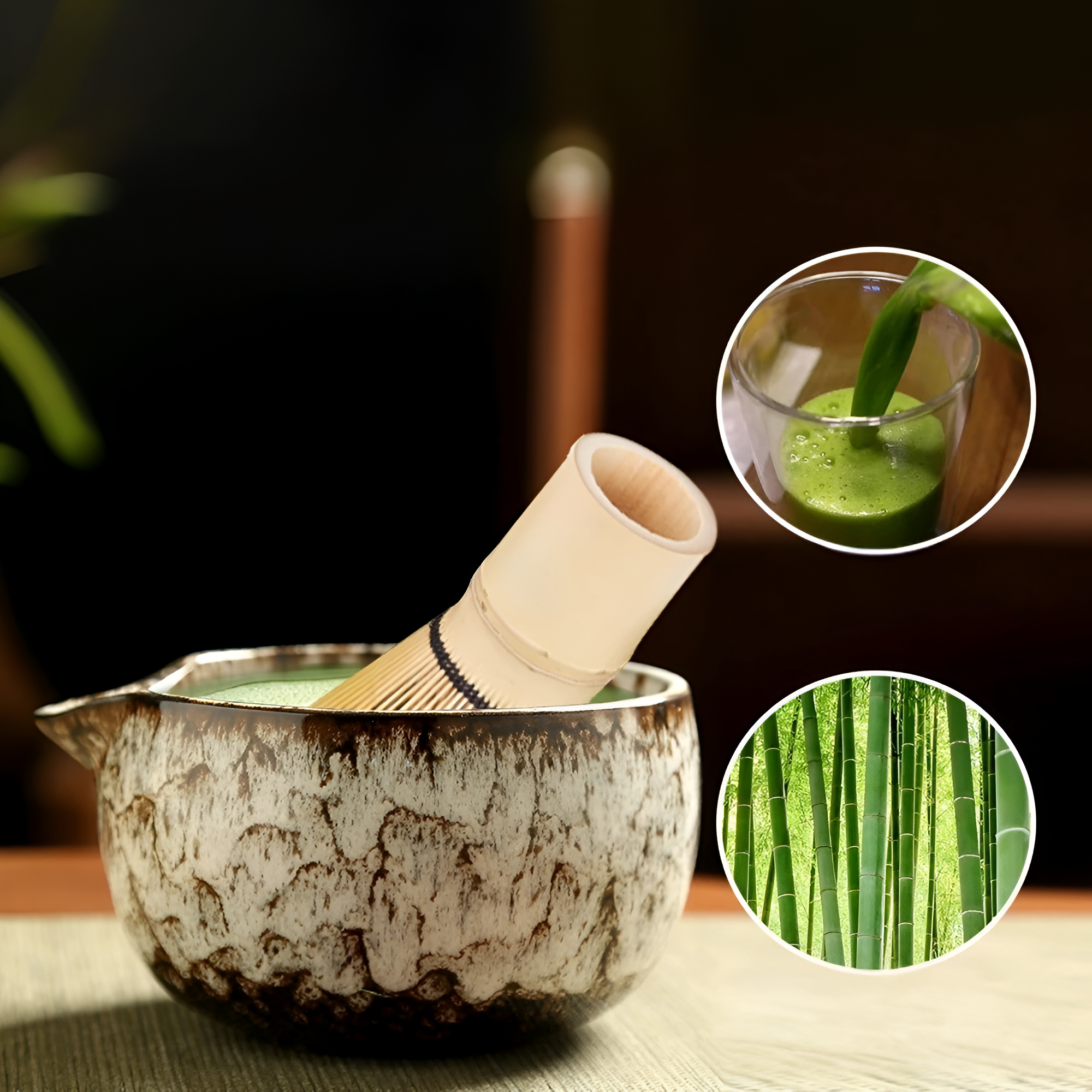 Matcha Set de Preparación de 6 Piezas - Elegancia artesanal y gusto refinado