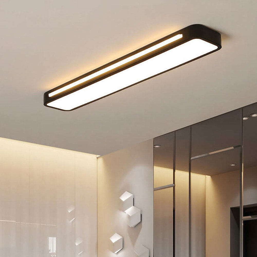Luminária de teto LED Minimalista – Iluminação Moderna e Discreta 