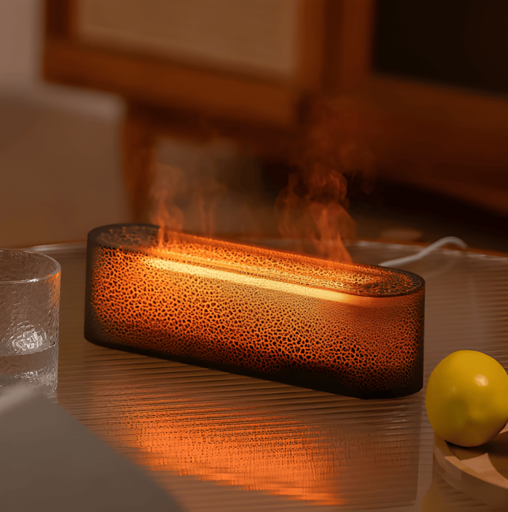 Difusor de aromas USB con iluminación LED multicolor - Atmósfera relajante y bruma ligera