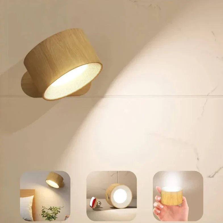 Lámpara de Pared Recargable – Luz Donde la Necesite 
