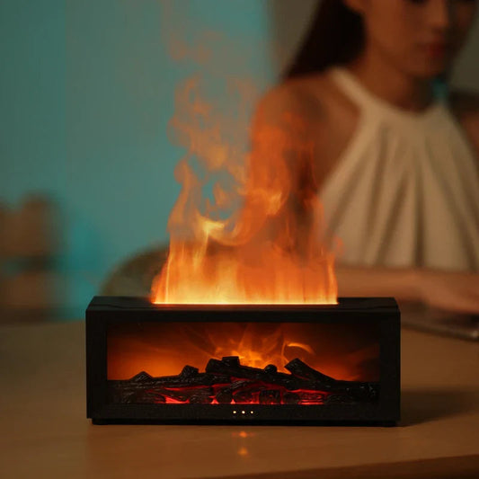 Doftspridare med Flammeffekt – Varm och Avkopplande Atmosfär 