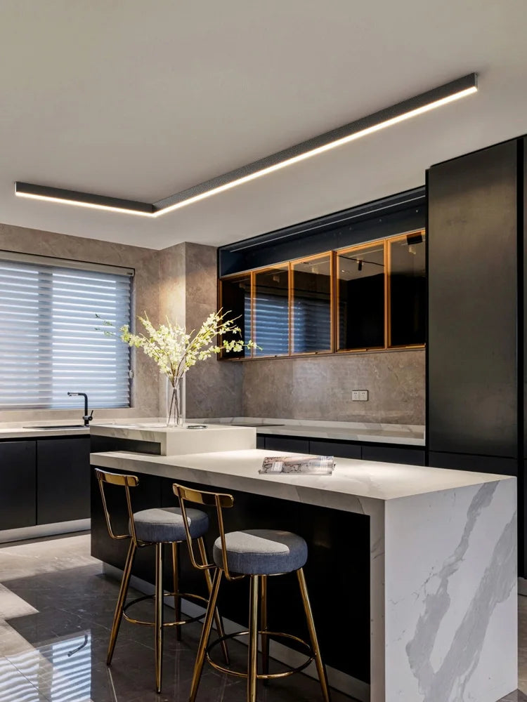 Minimalistisk LED Taklampe - Skandinavisk Design 