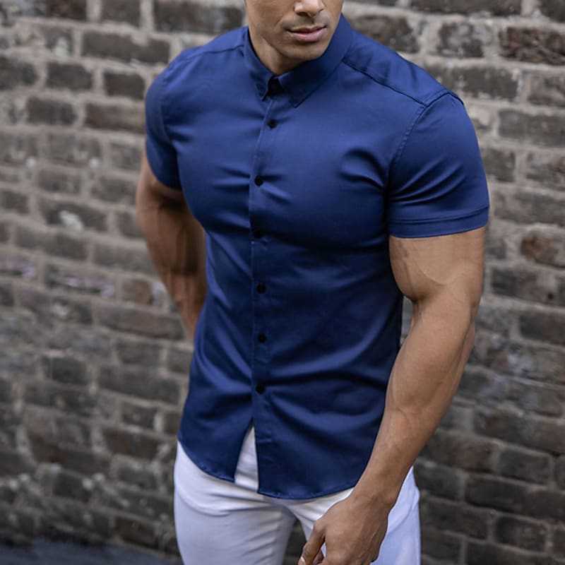 Joseph | Cămașă cu Mâneci Scurte Elegantă – Croi Ajustat și Stil Modern 