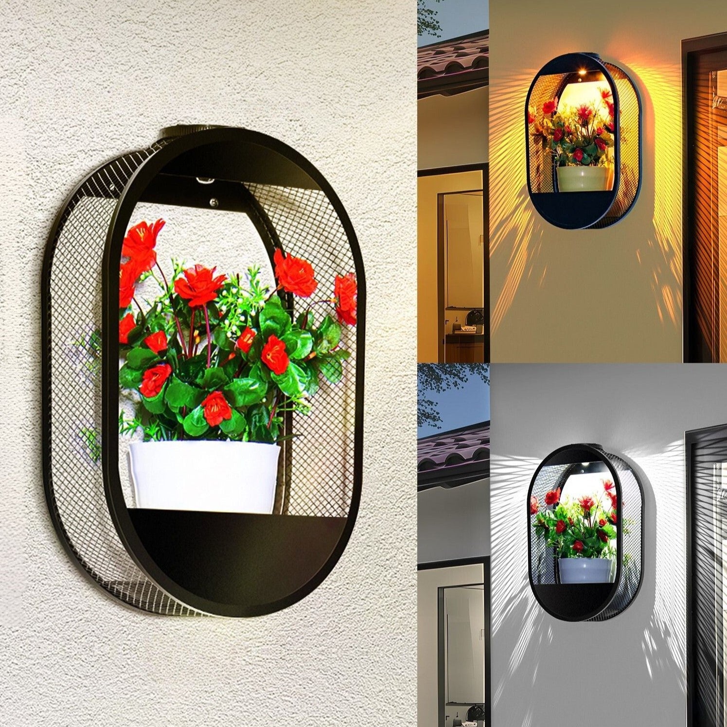 Wandlampe für den Außenbereich Solar – Automatische und wirtschaftliche Beleuchtung 