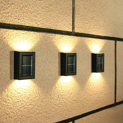 Solcellevegglampe – Automatisk belysning for utendørs bruk 