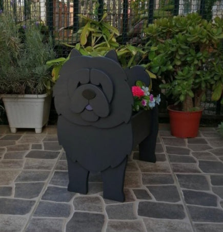 Originaler Blumentopf — Hundform 
