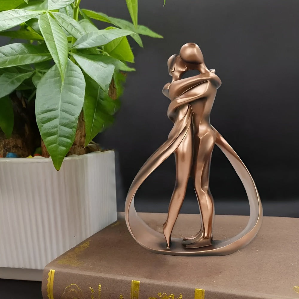 Statua della coppia innamorata - Regalo sentimentale e stile moderno