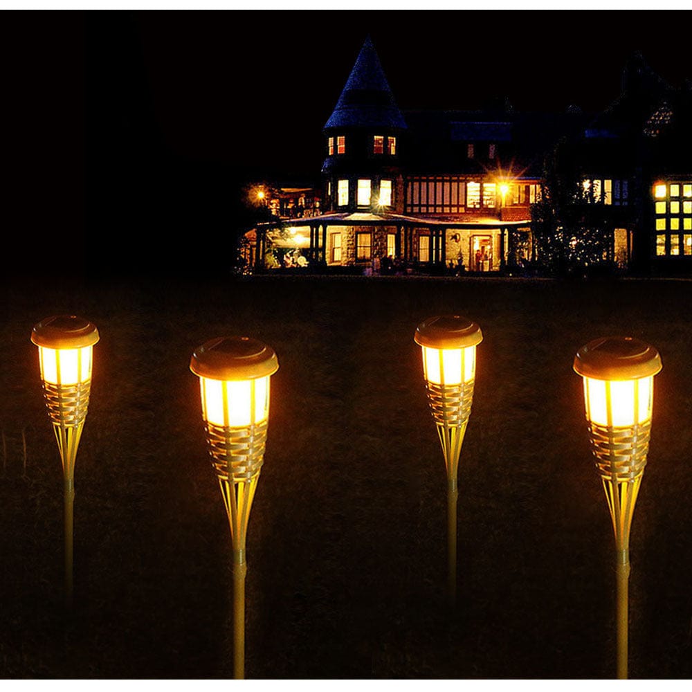 Solární Tiki lampa - Osvětlete své večery se stylem 