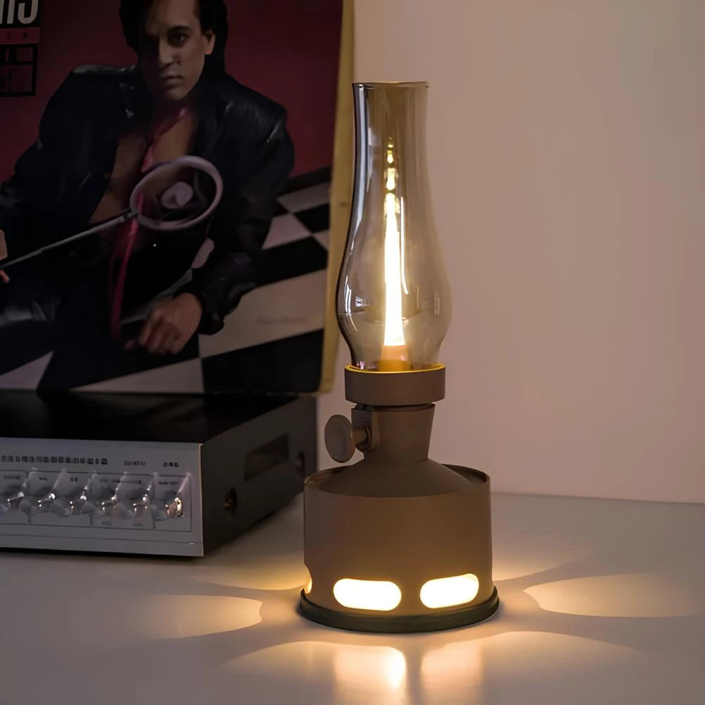 Retro LED-lanterne – Elegant dekorativ belysning 