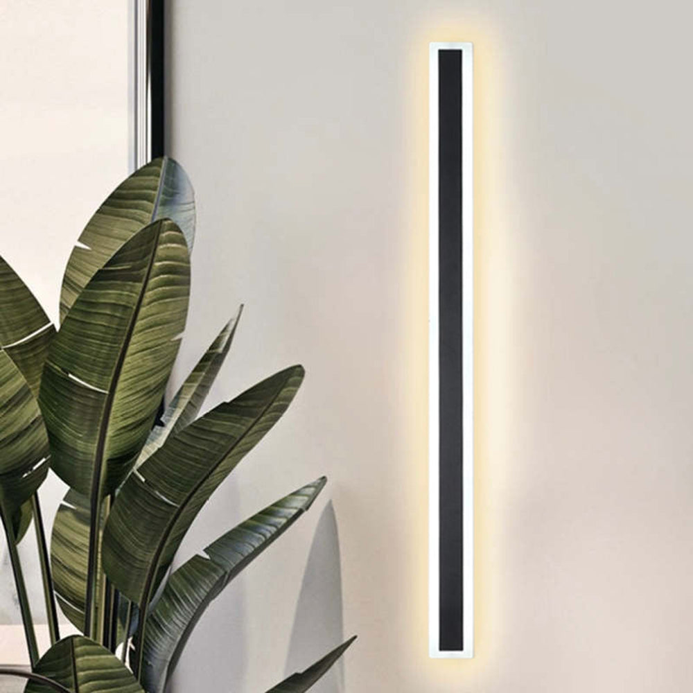 Aplique de pared exterior moderno – ideal para jardín o fachada 