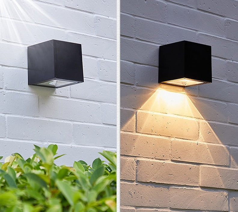 IP65 Lampă solară de perete pentru exterior - iluminat durabil, ecologic
