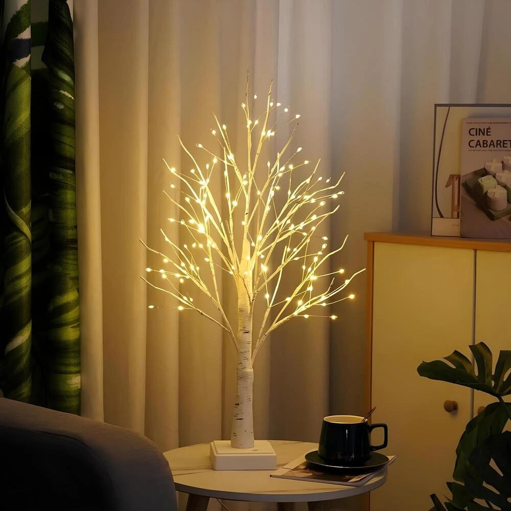 Lampka dekoracyjna Drzewo Północne – Przytulna i nowoczesna atmosfera 